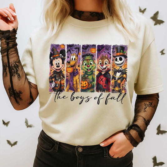 THE BOYS OF FALL SHIRT | Magical Theme Park Shirt & Tank | Adult Comfort Colors Tee
