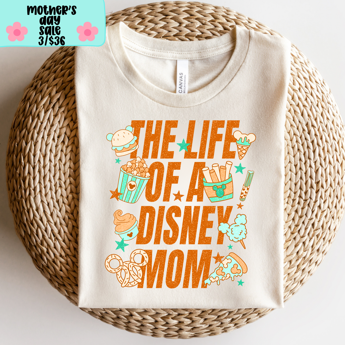 Life of a Dis Mom SHIRT - Bella Canvas - MOTHER’S DAY SALE