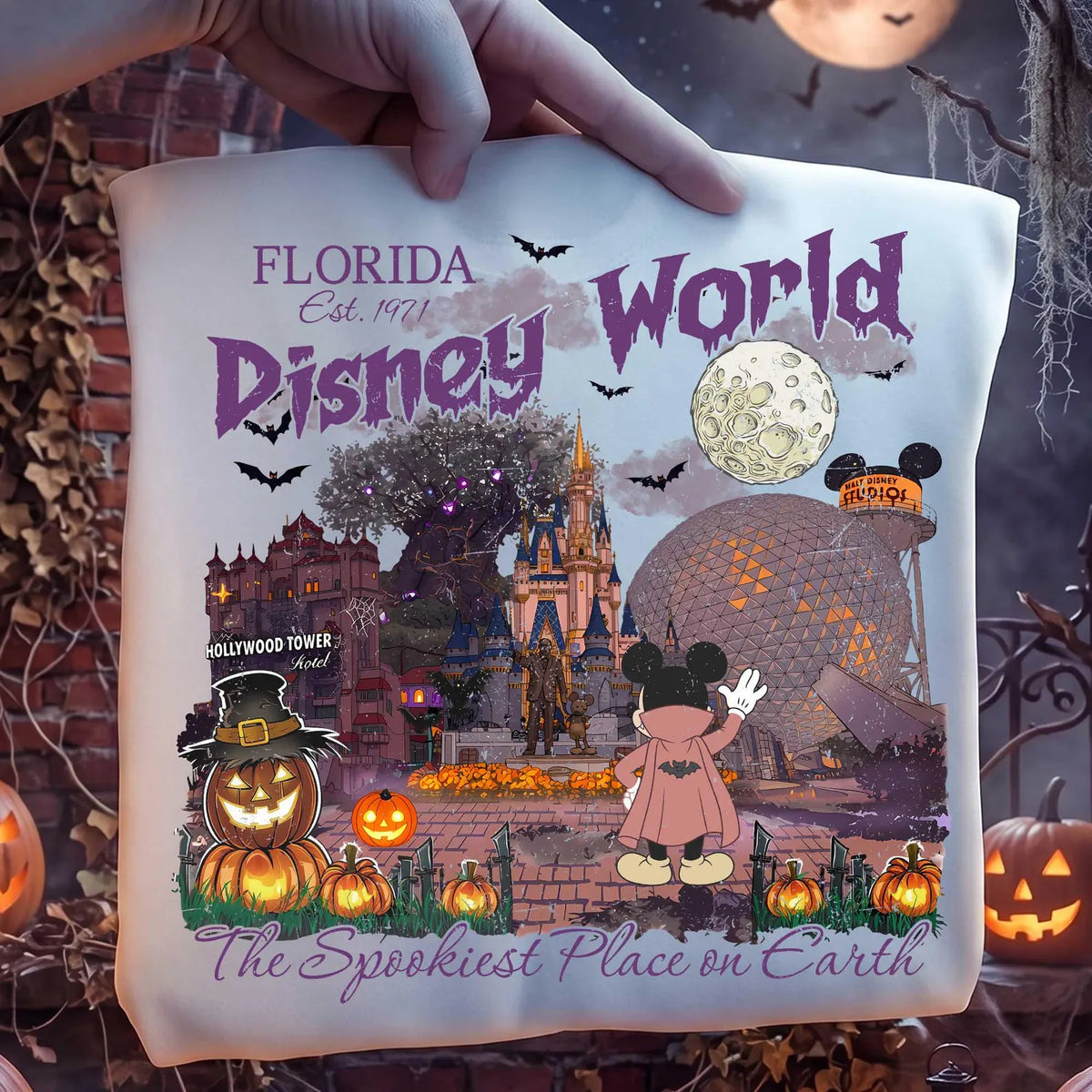 SPOOKY WDW Shirt | Magical Theme Park Shirt & Tank | Adult Comfort Colors Tee