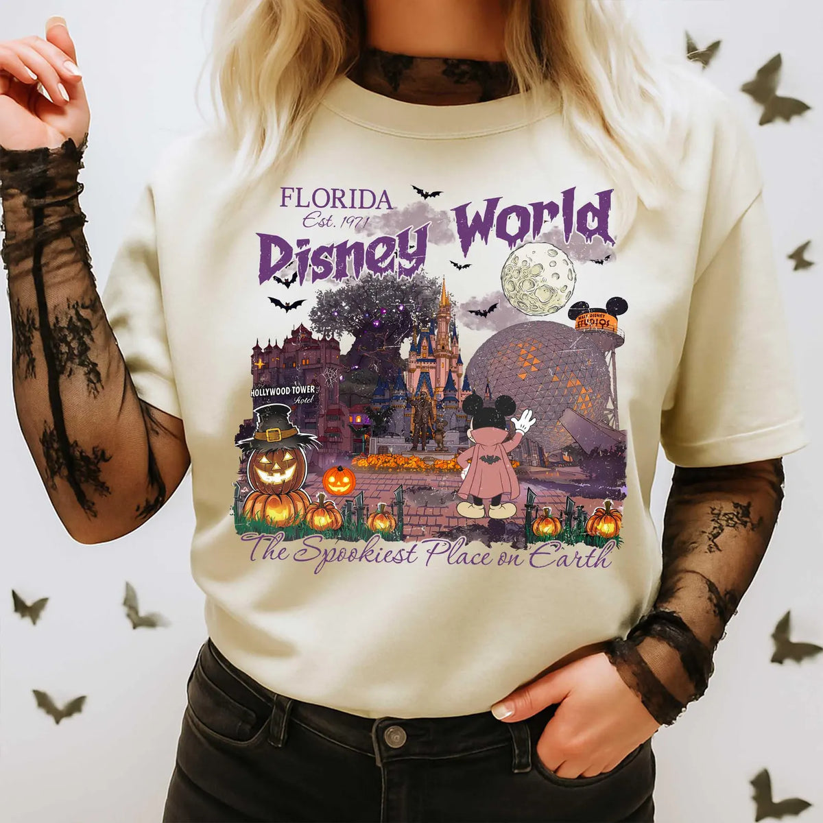 SPOOKY WDW Shirt | Magical Theme Park Shirt & Tank | Adult Comfort Colors Tee