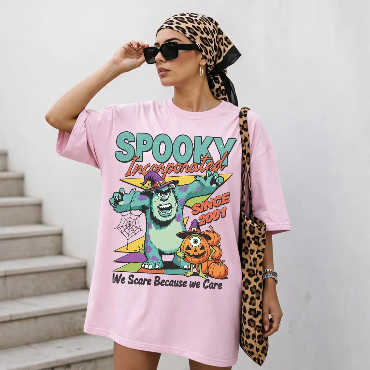 MONSTERS SPOOKY INC HALLOWEEN SHIRT  | Magical Theme Park Shirt & Tank | Adult Comfort Colors Tee