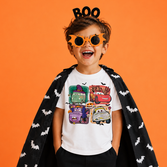 CARS HALLOWEEN Magical Theme Park Halloween Kids Shirt | Toddler & Youth Sizes