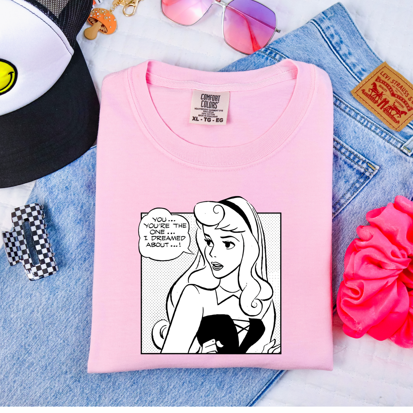 YOU’RE THE ONE I DREAMED ABOUT? | PRINCESS SHIRT | Cozy Park Day Shirt