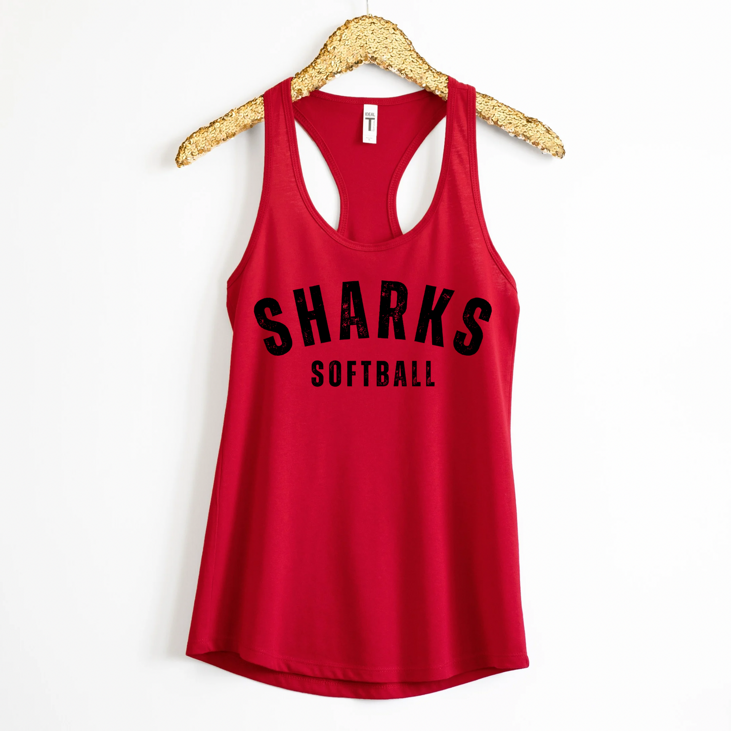 Custom Softball Racerback Tank Top | Softball Mom Tank | Next Level Tank for Sports Moms | Cute Game Day Tank | Summer Softball Outfit