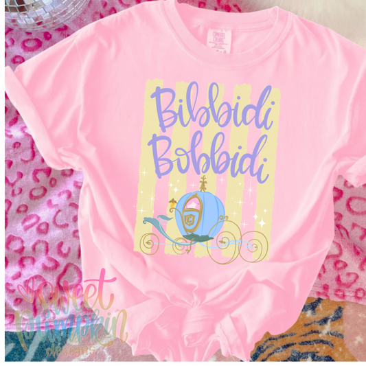 BIBBIDI BOBBIDI | Magical Theme Park Shirt & Tank | Adult Comfort Colors Tee
