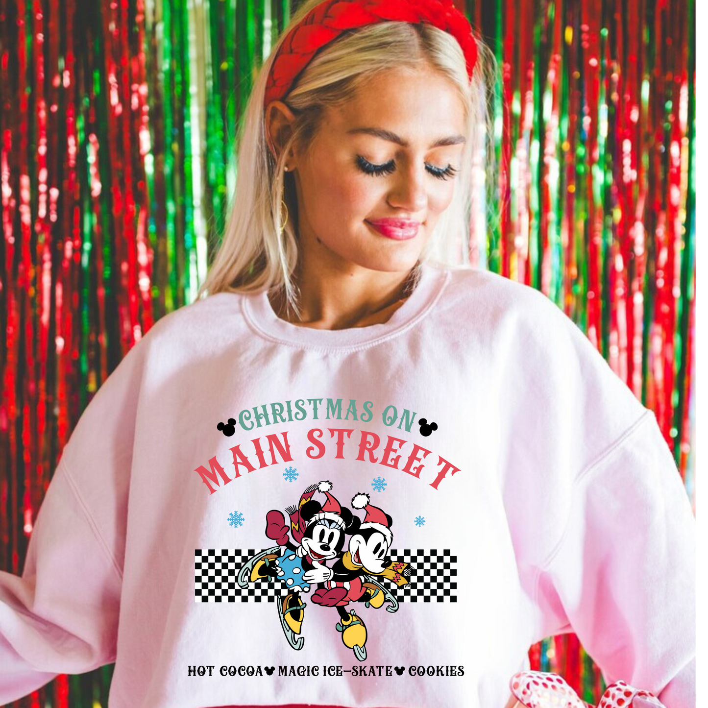 Christmas on Main Sweatshirt Crewneck