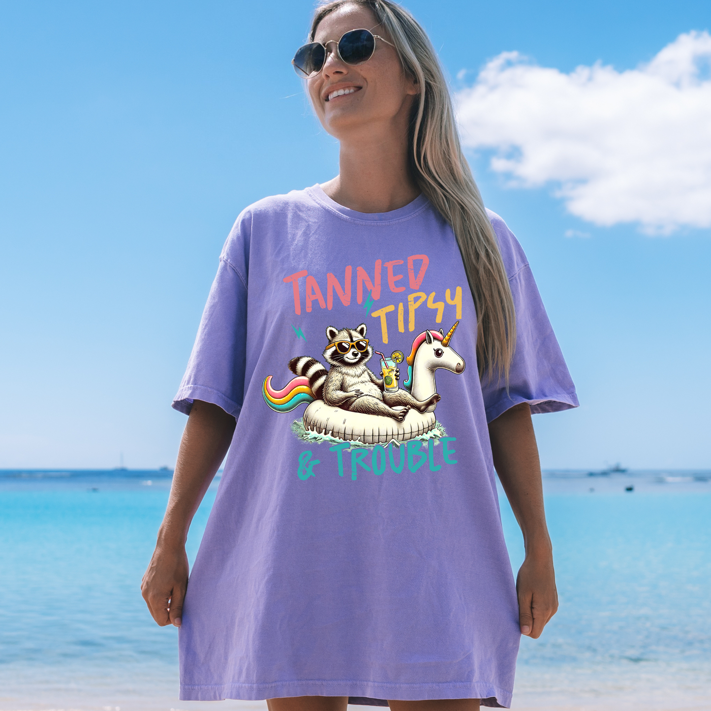 Tanned Tipsy and Trouble