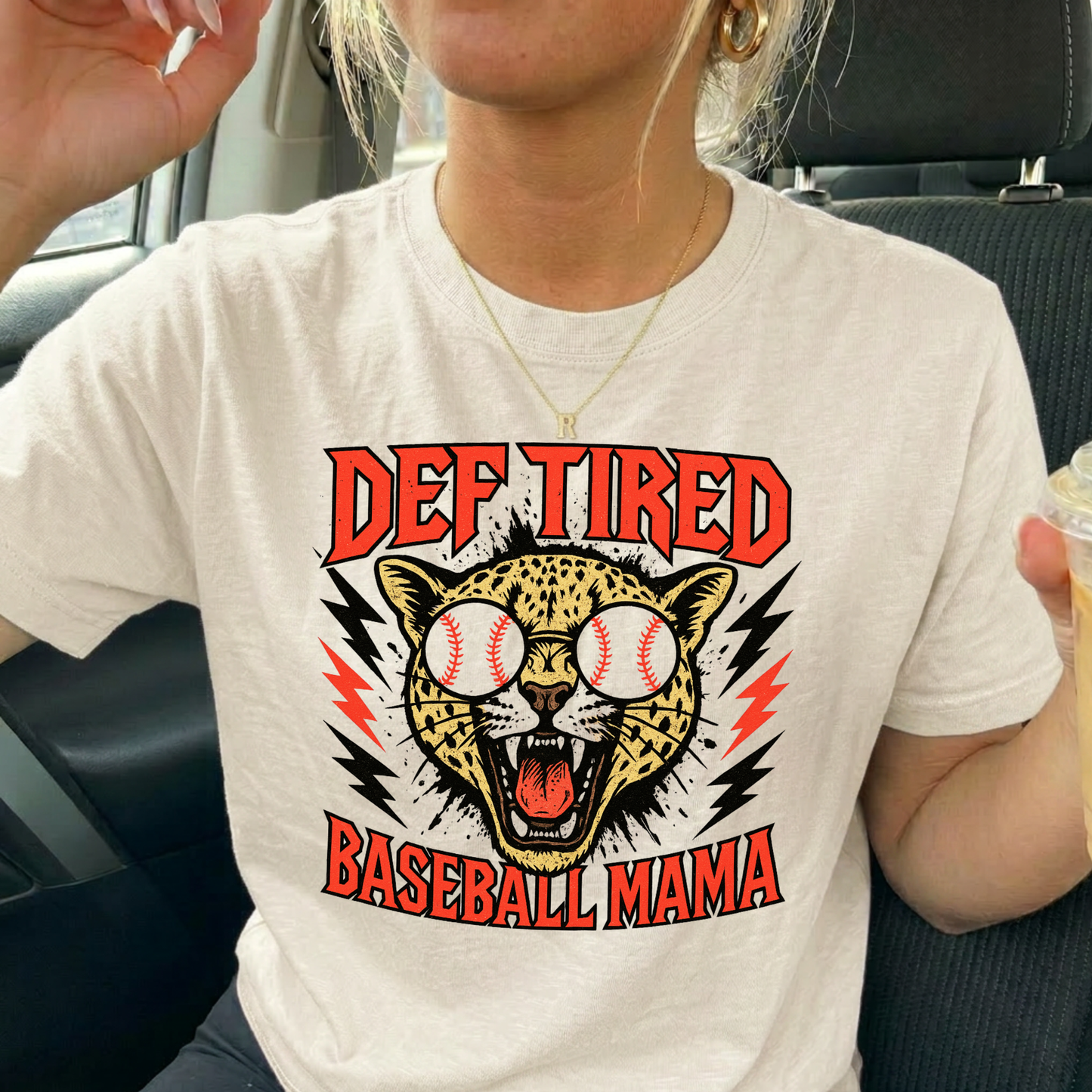 Def Tired Baseball Mama Baseball Game Day Shirt for Women | Baseball Mom Outfit | Comfort Colors Tee | Game Day Shirt | Gift for Baseball Mom