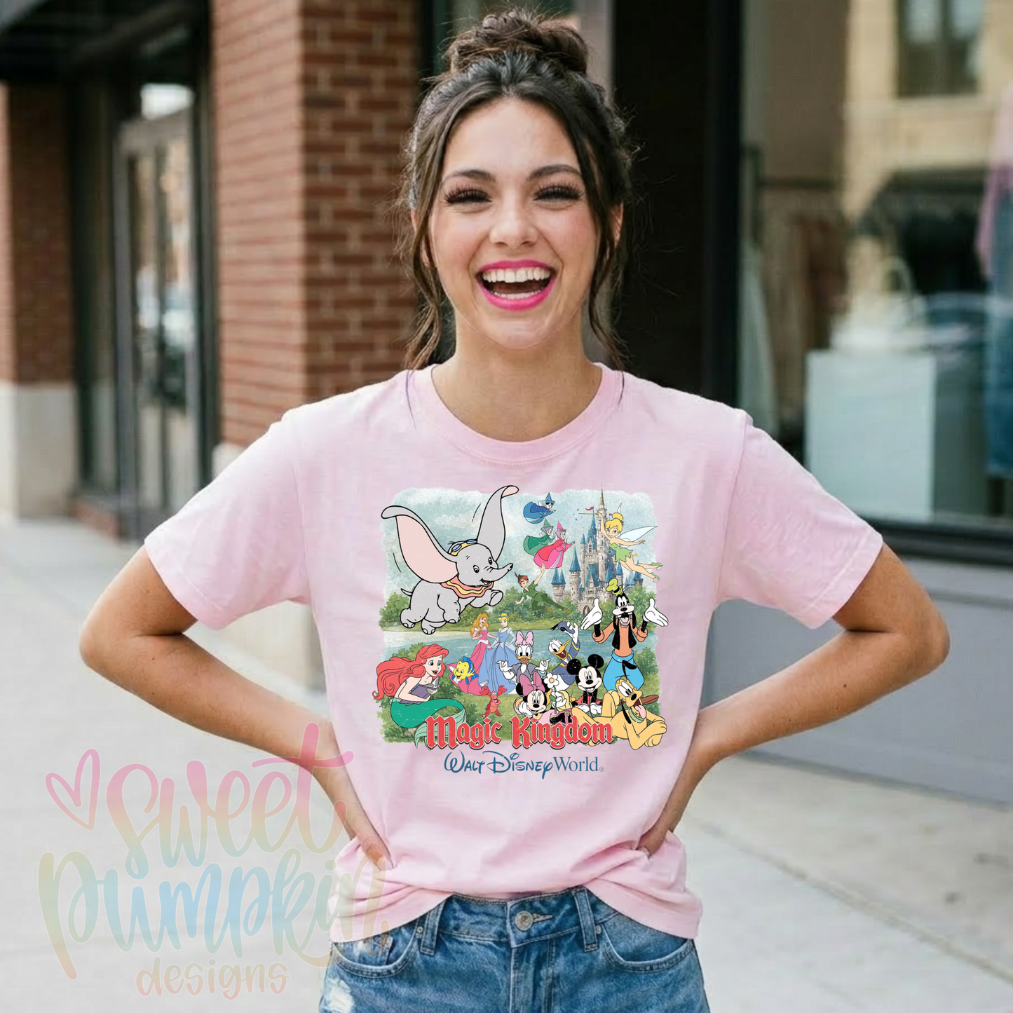 RETRO MAGIC KINGDOM TSHIRT OR TANK - ADULTS & KIDS 90’S SUMMER COLLECTION
