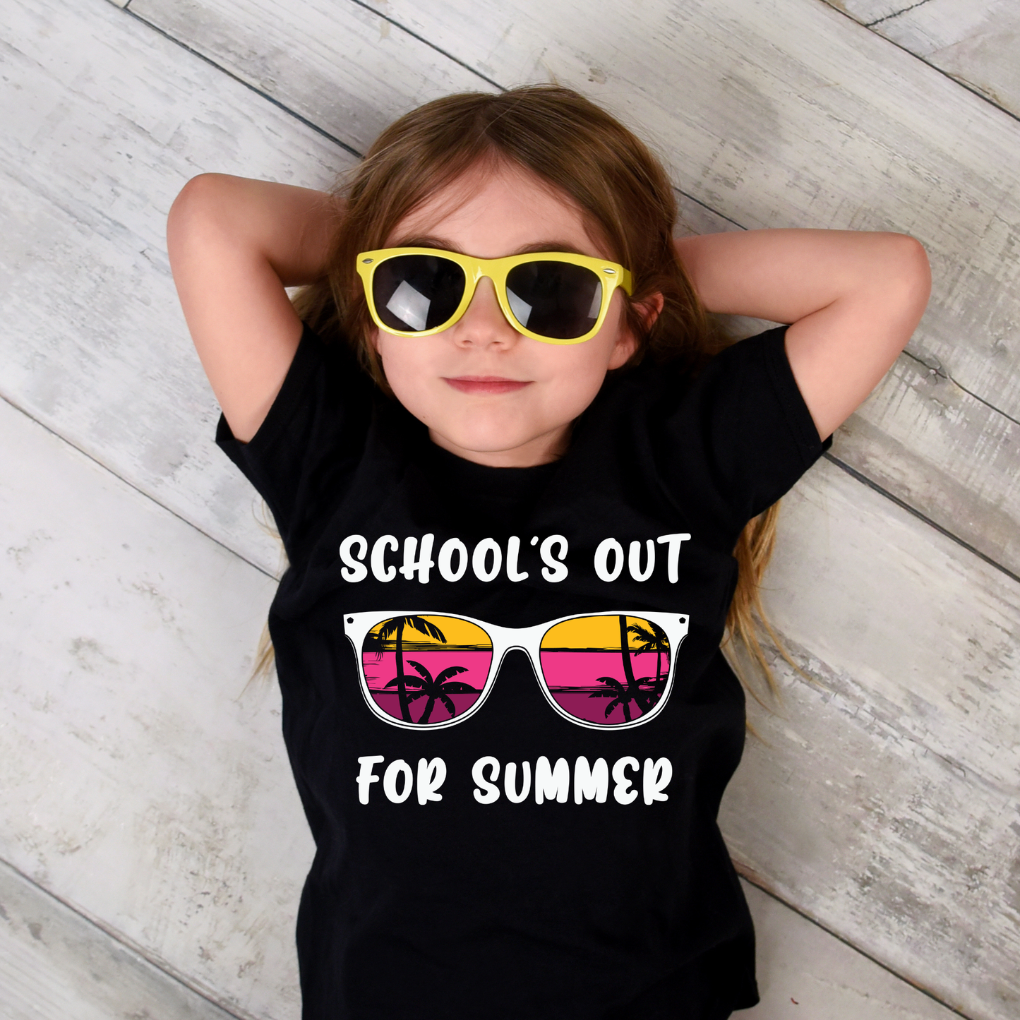 Last Day of School Shirt for Girls | Cute Kids End of School Tee | Summer Break Shirt | Girls Graphic T-Shirt | Last Day Outfit