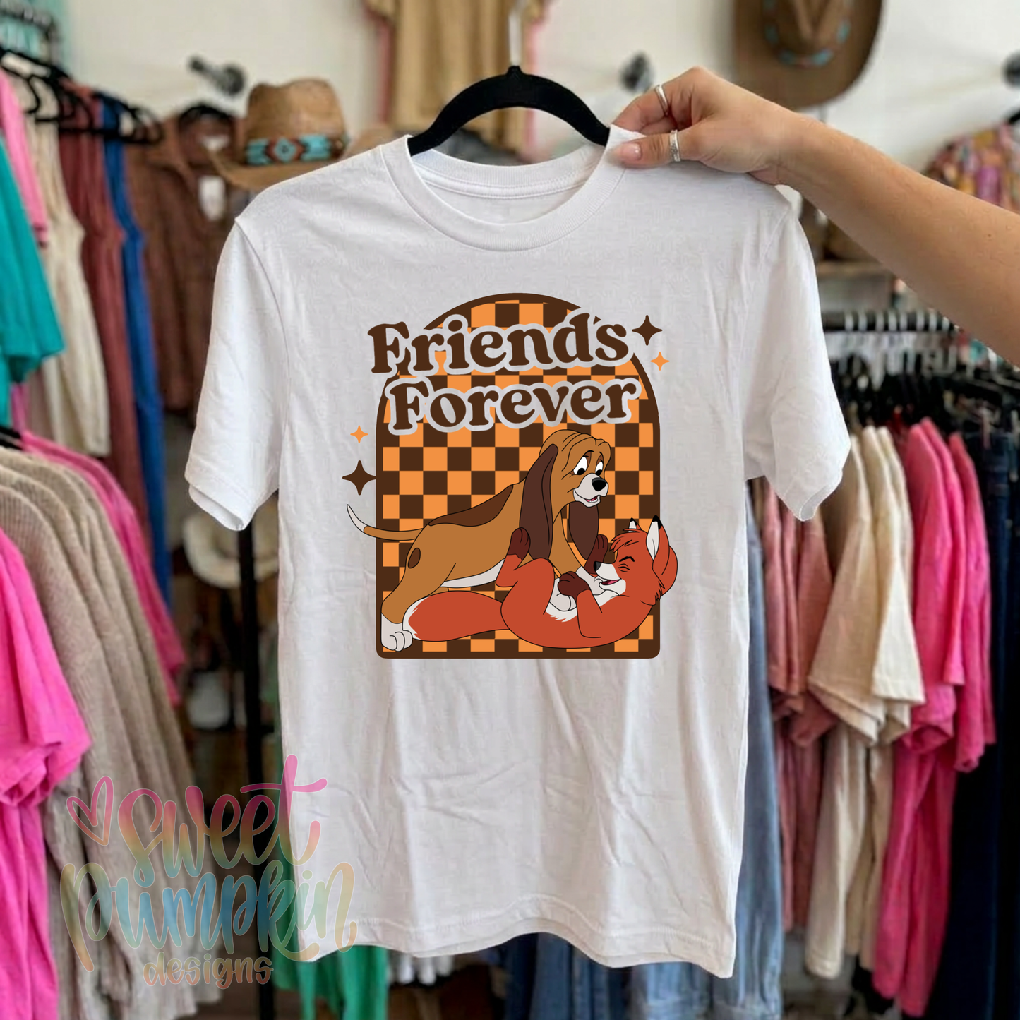 TOD & COPPER TSHIRT OR TANK - ADULTS & KIDS 90’S SUMMER COLLECTION