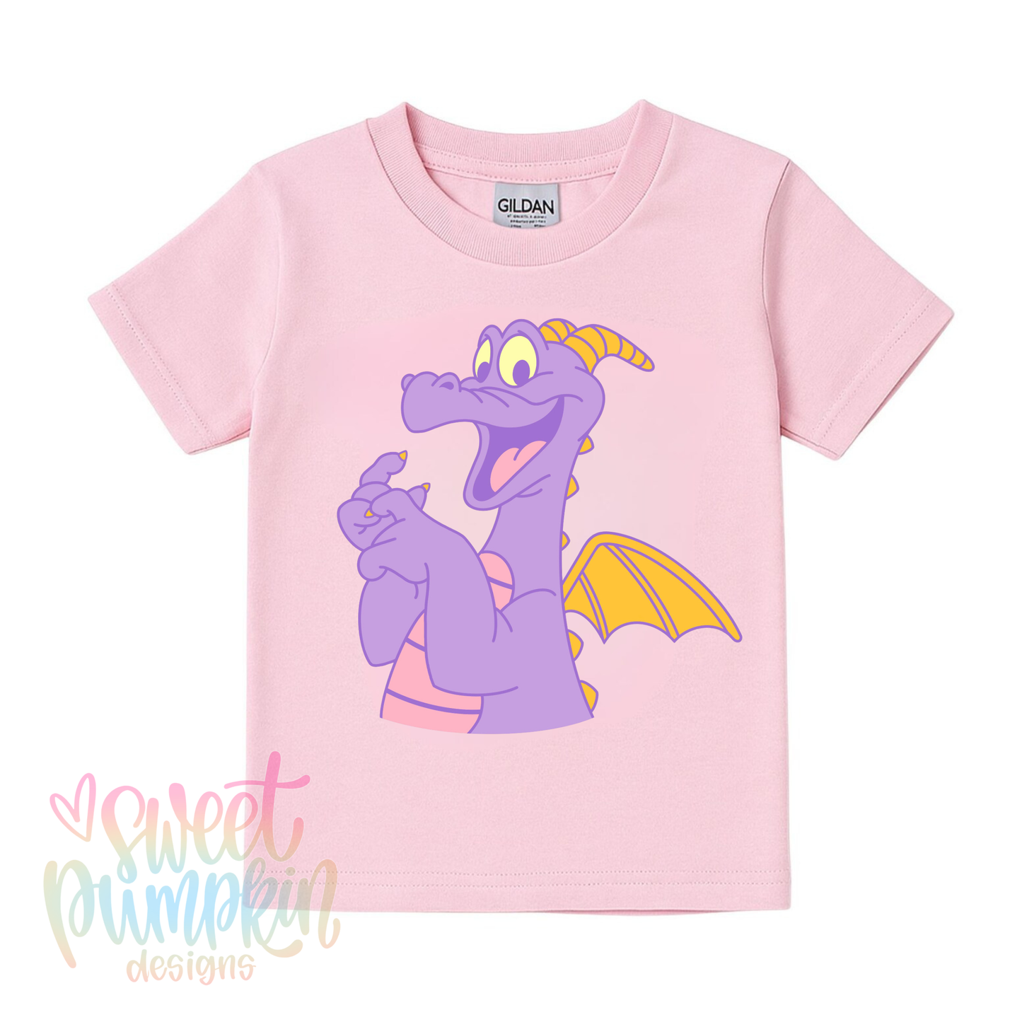 PURPLE FIGGY DRAGON Magical Theme Park Kids Shirt | Toddler & Youth Sizes