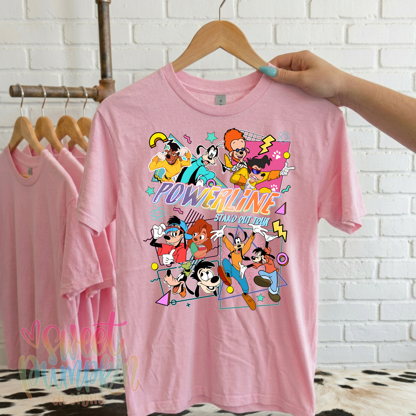 POWERLINE TSHIRT OR TANK - ADULTS & KIDS 90’S SUMMER COLLECTION