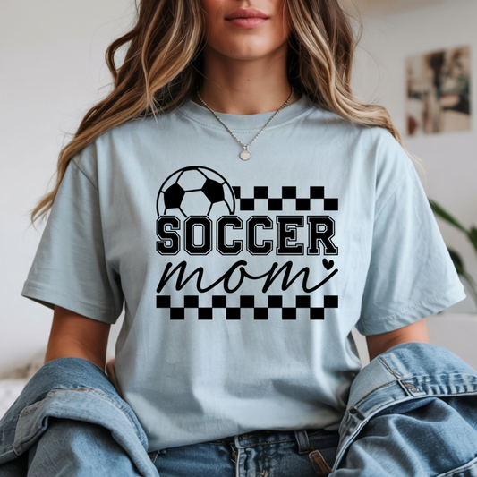 Soccer Mom Shirt Bella Canvas, Cute Soccer Game Day Tee for Moms, Comfortable Sports Mom Outfit