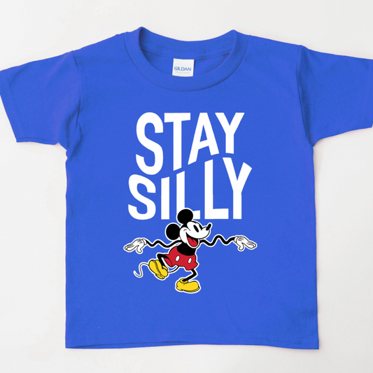 Stay silly mouse shirt for kids