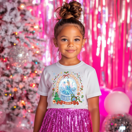 Christmas Snow Queen Shirt for Girls