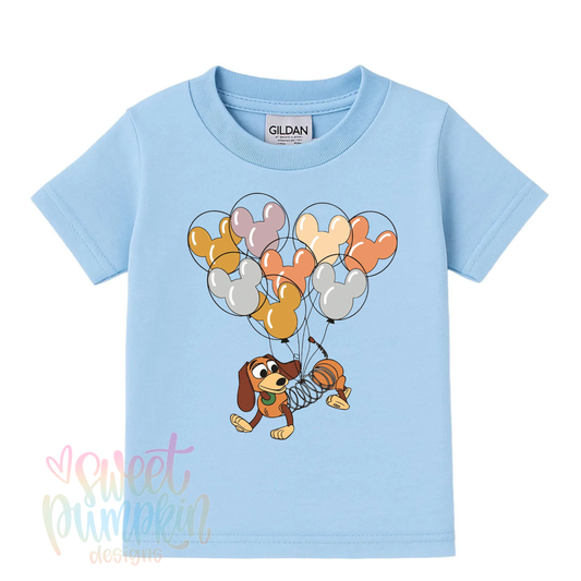 TOY SLINK DOG Magical Theme Park Kids Shirt | Toddler & Youth Sizes