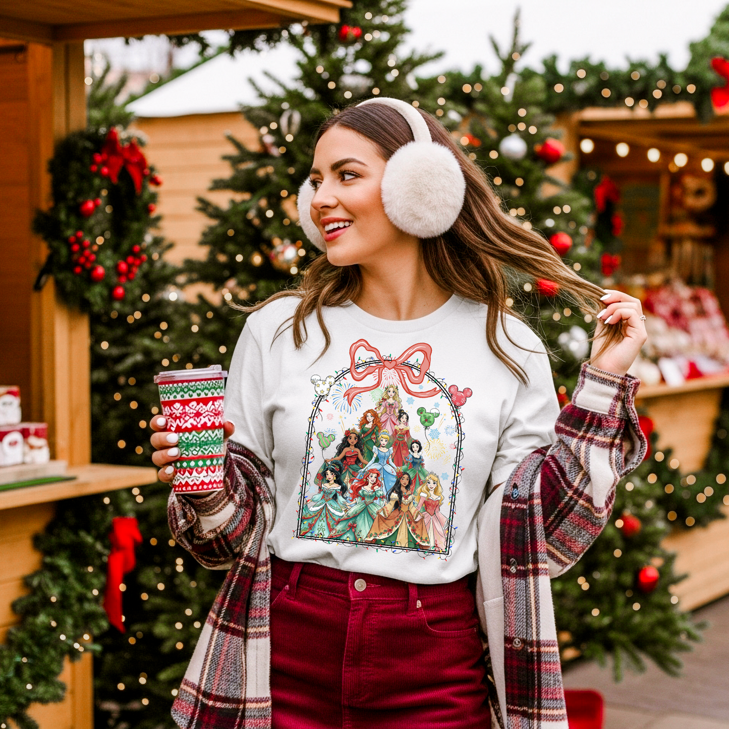 Castle Princess Christmas Shirt for Kids and Adults