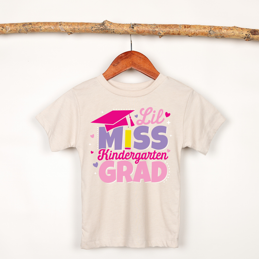 Kindergarten Graduation Shirt for Girls | Cute Girls Graduation Tee | Last Day of School Shirt | Kindergarten Graduate Outfit