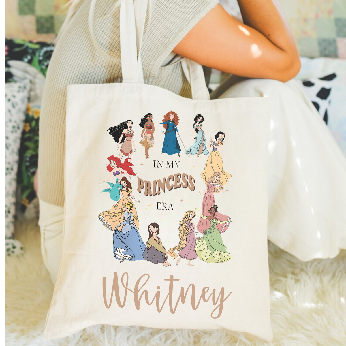 Personalized Princess Era Tote Bag | Custom Name Magical Princess Gift