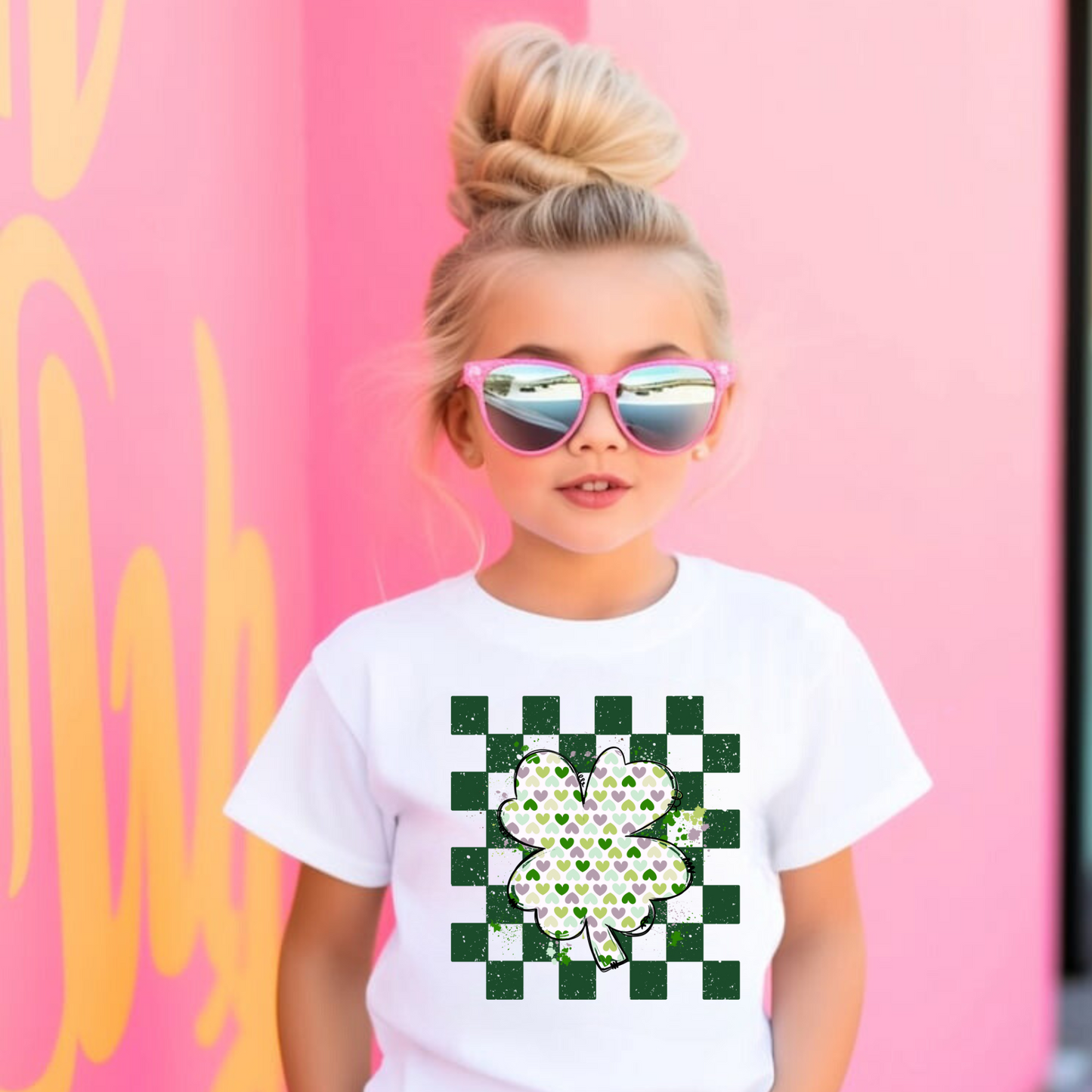 Shamrock St. Patrick's Day Shirt for Girls