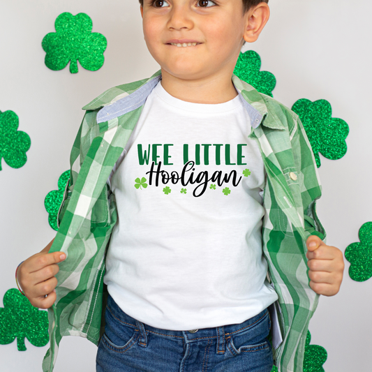 Wee LIttle Hooligan | St. Patrick's Day Shirt for Kids