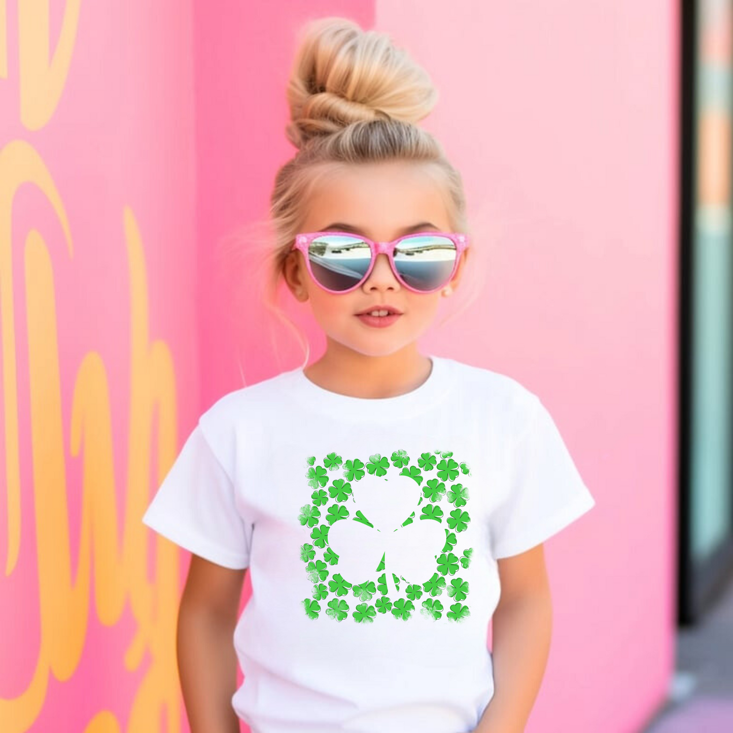 Shamrock St. Patrick's Day Shirt for Kids