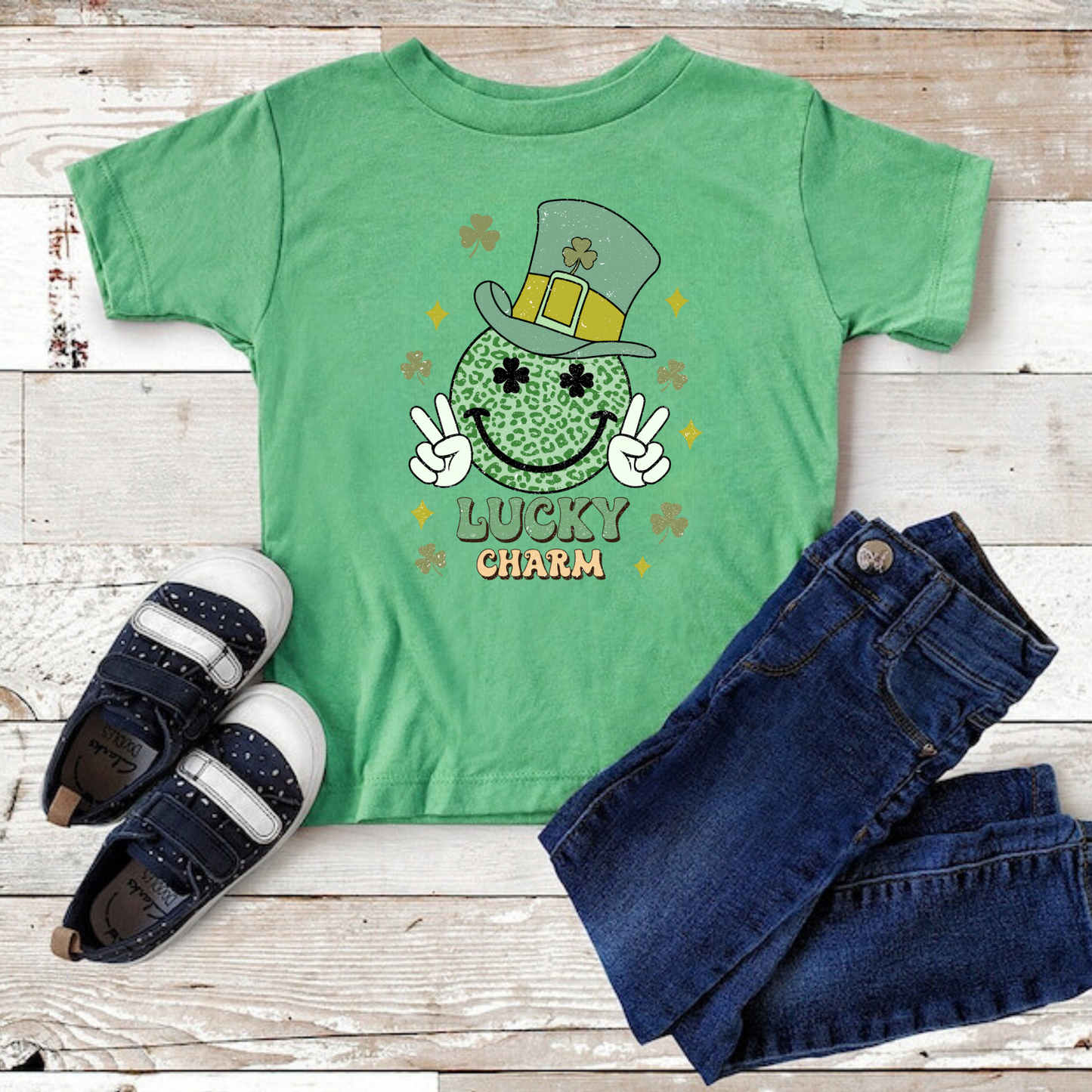 Lucky Charm St. Patrick's Day Shirt for Kids