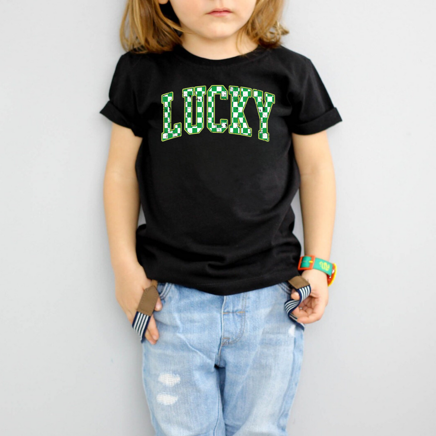 Retro Lucky Shirt | St. Patrick's Day Shirt for Kids