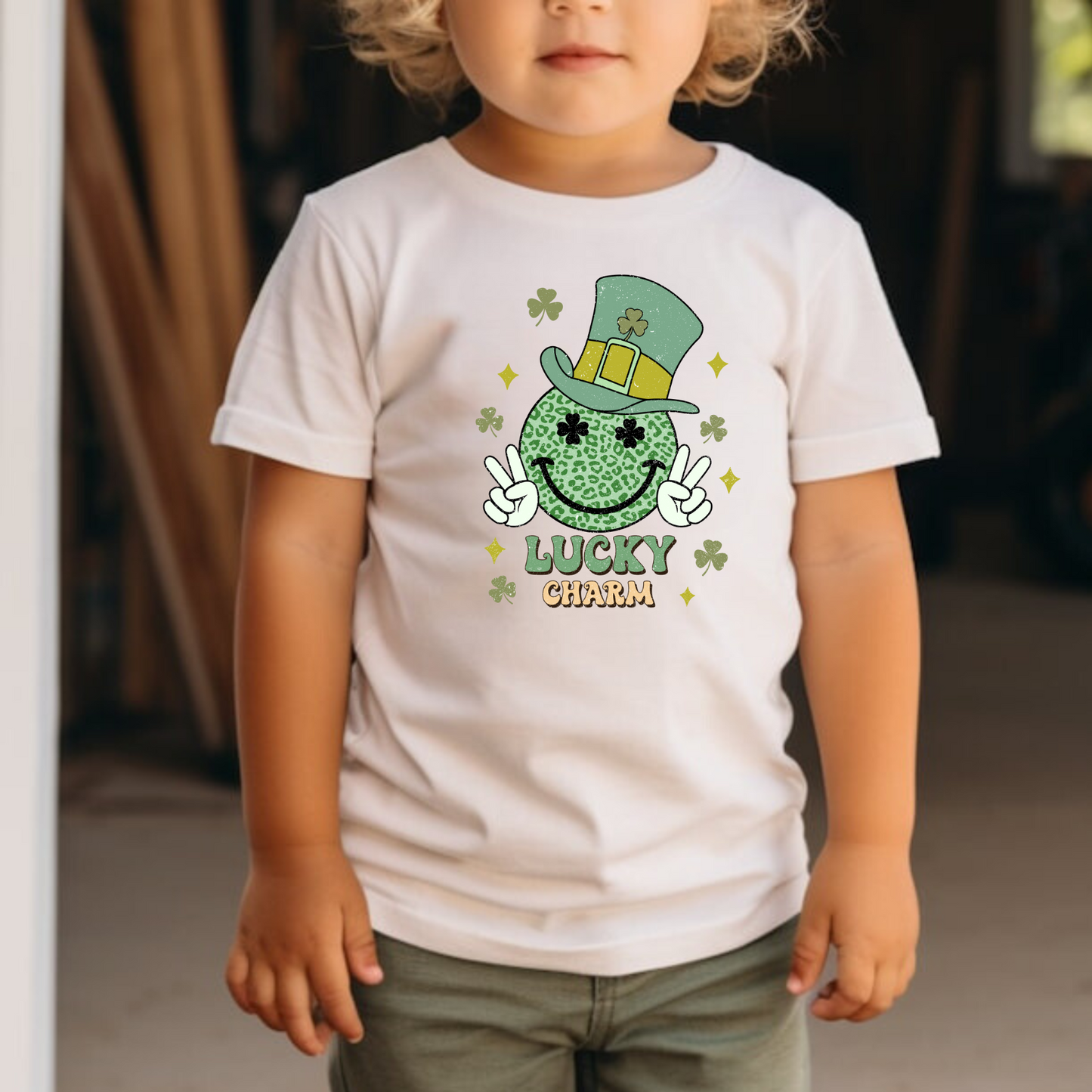 Lucky Charm St. Patrick's Day Shirt for Kids