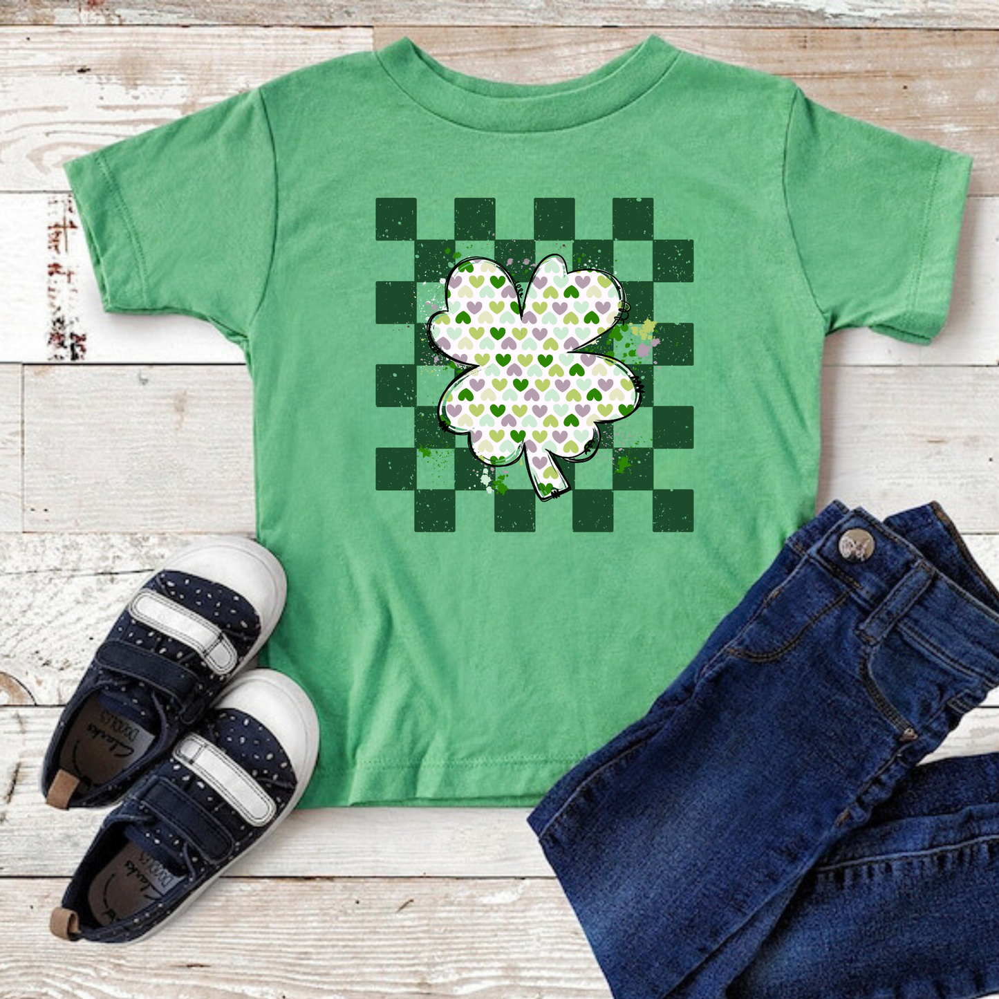 Shamrock St. Patrick's Day Shirt for Girls