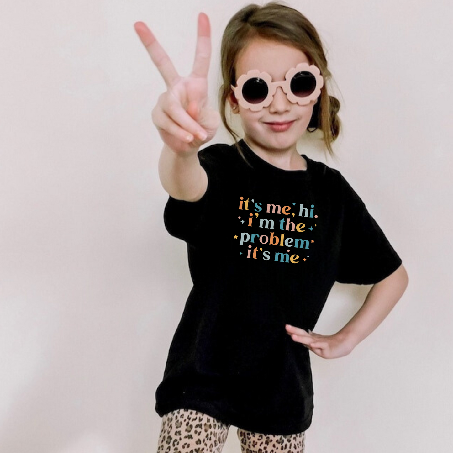 Its Me Hi Retro Shirt for Girls