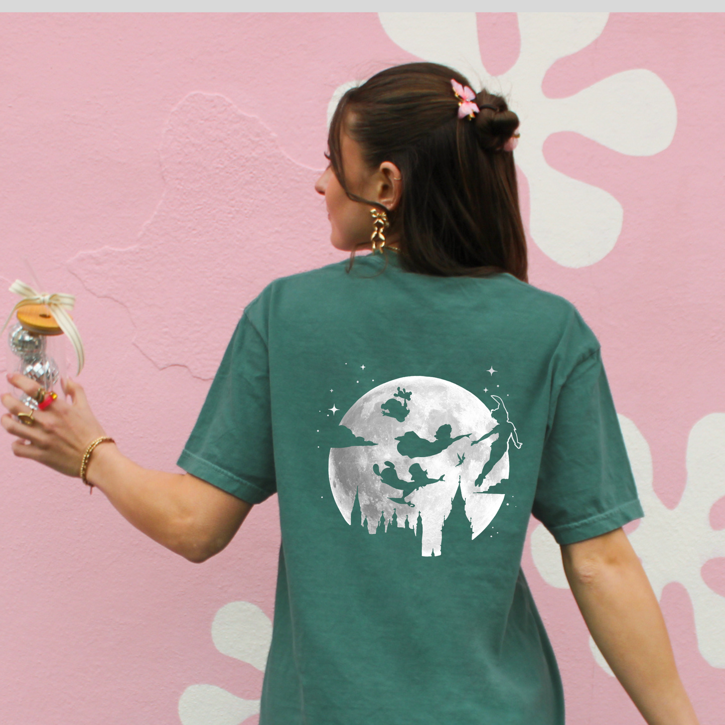 Pixie Dust Moon Over London Shirt for Women