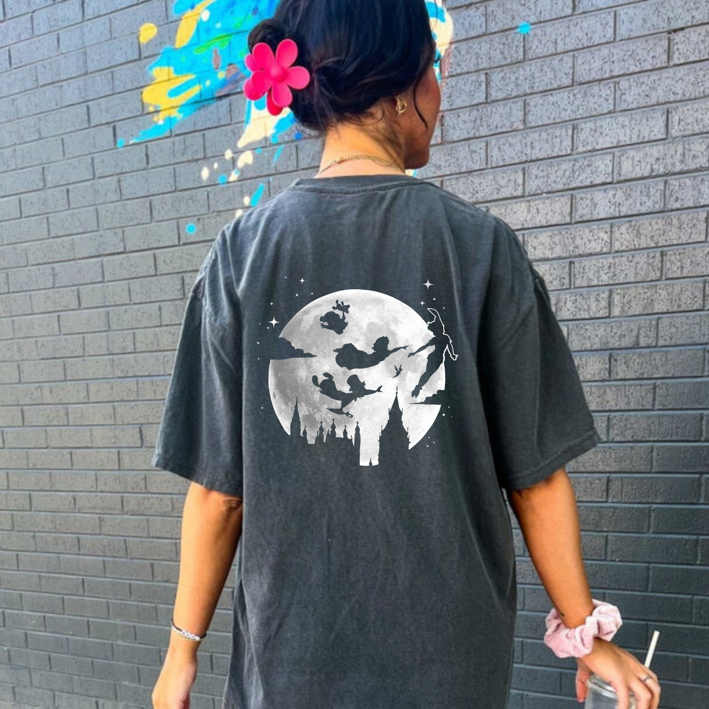 Pixie Dust Moon Over London Shirt for Women