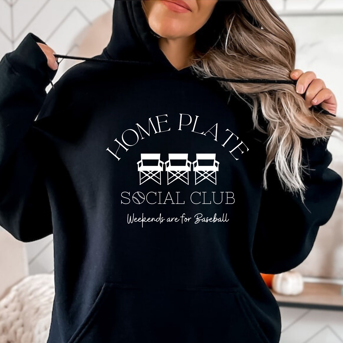 Home Plate Social Club | Baseball Hoodie