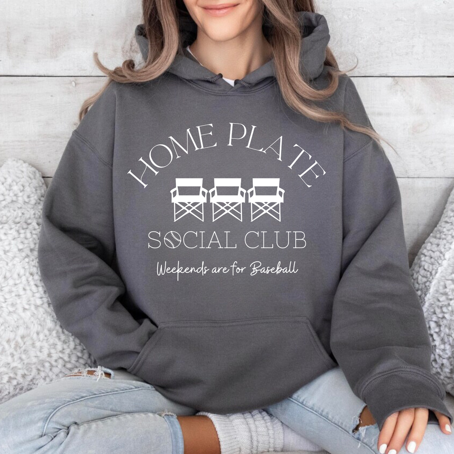 Home Plate Social Club | Baseball Hoodie