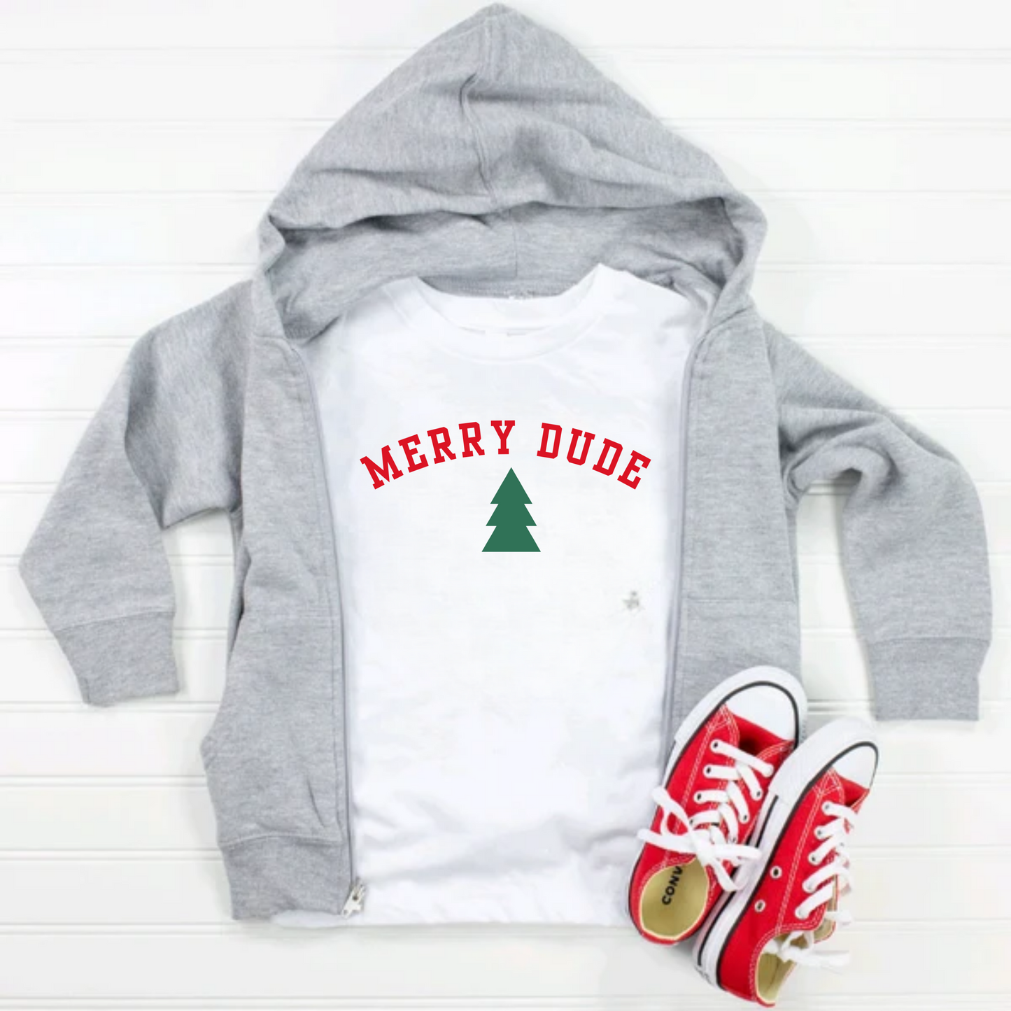 Merry Dude | Christmas Shirt for Kids