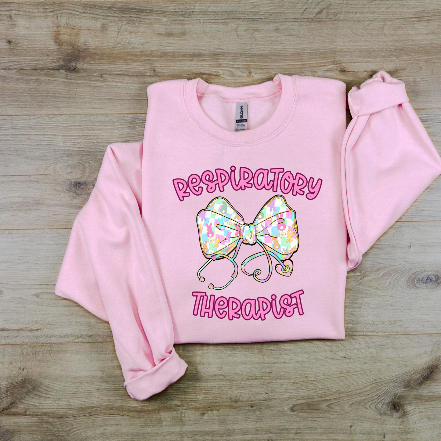 Respiratory Therapist Easter Crewneck Sweatshirt