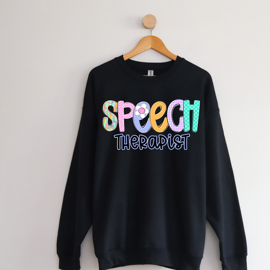 Speech Therapist Crewneck Sweatshirt