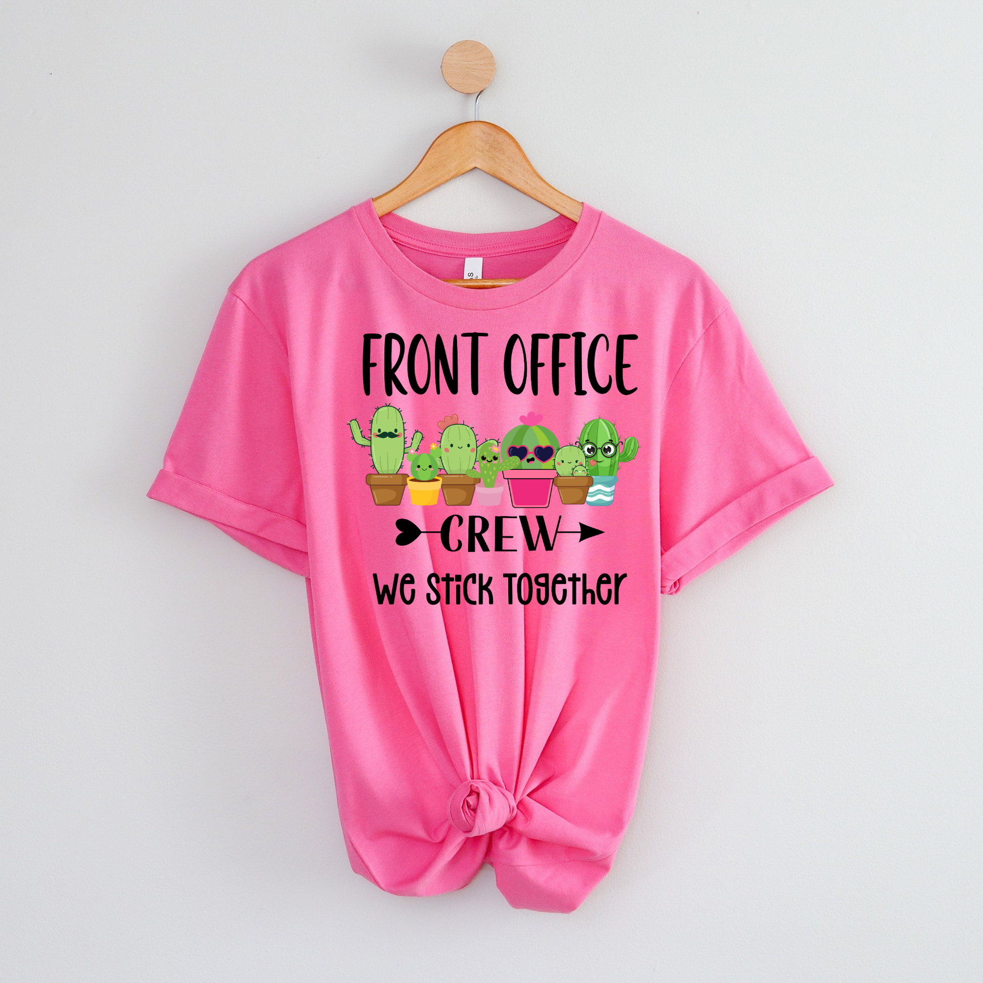 Funny front office crew shirt for school staff, attendance clerk and registrar tee, school office team gift