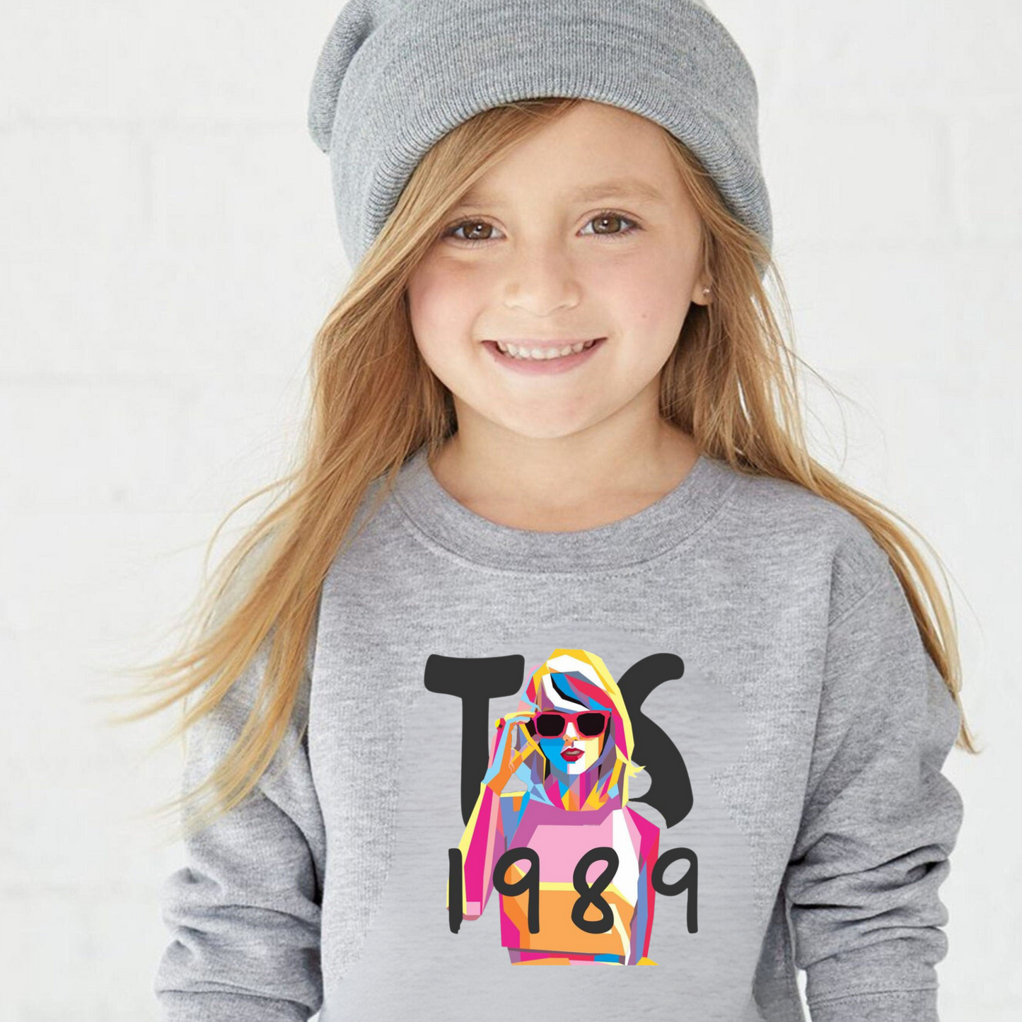 Retro 1989 Crewneck for Kids
