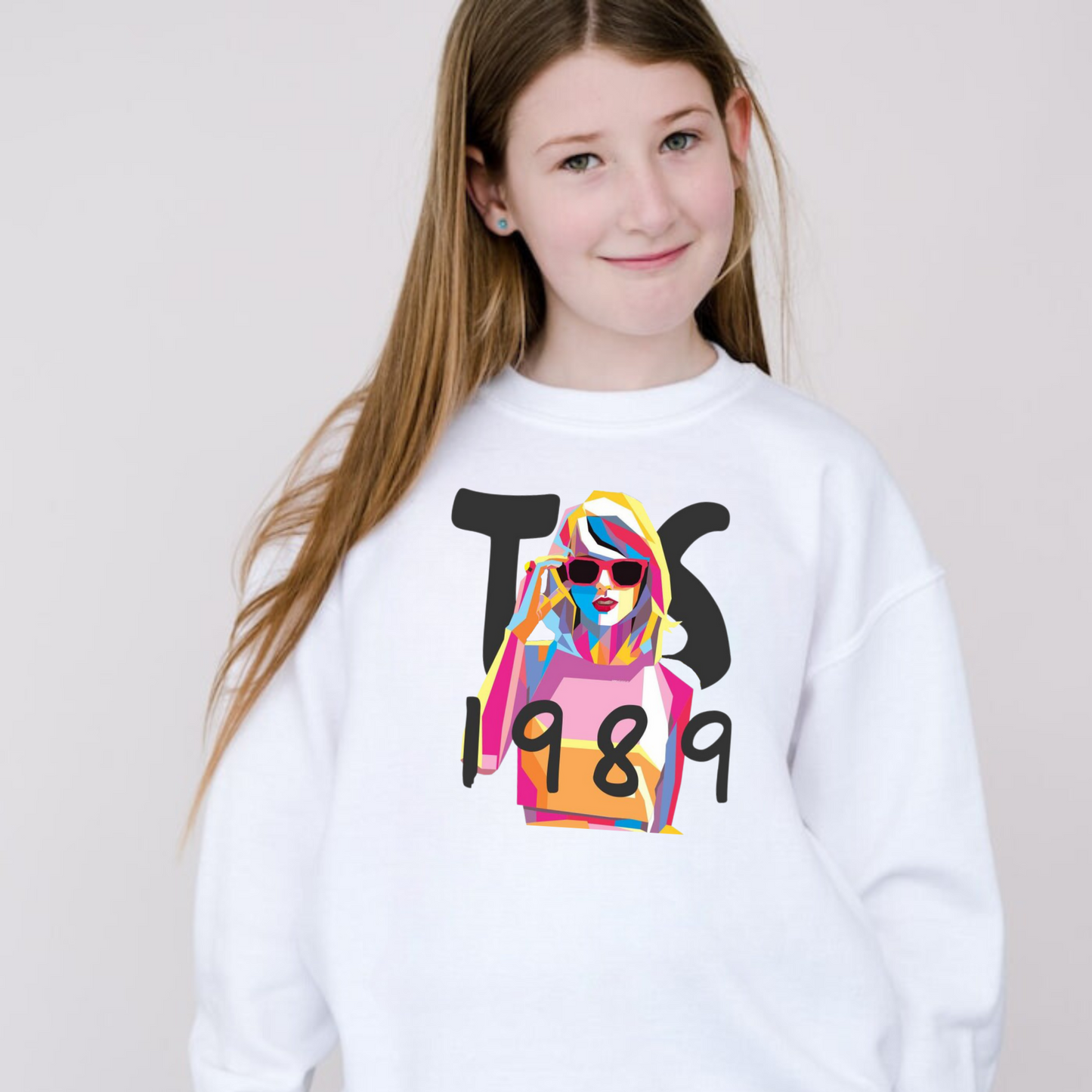 Retro 1989 Crewneck for Kids