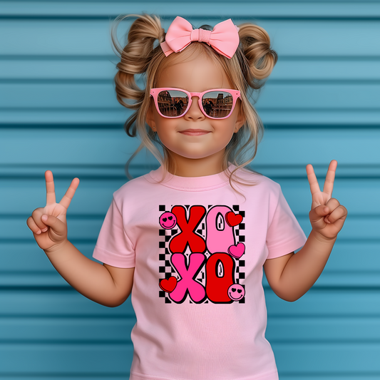 XOXO Valentine's Day Shirt for Kids