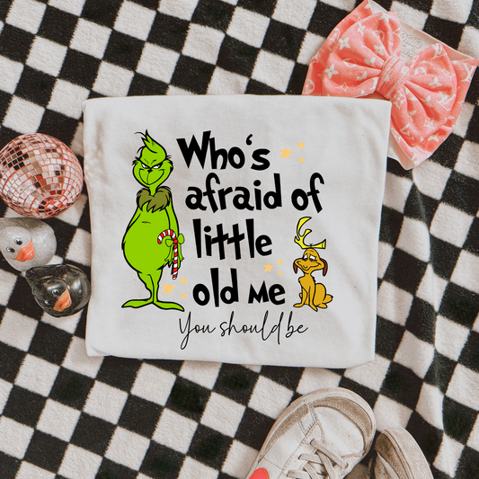 Green Guy TS Little Old Me Shirt for Kids