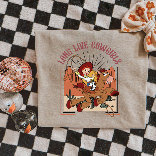 Long Live Cowgirls Shirt for Kids