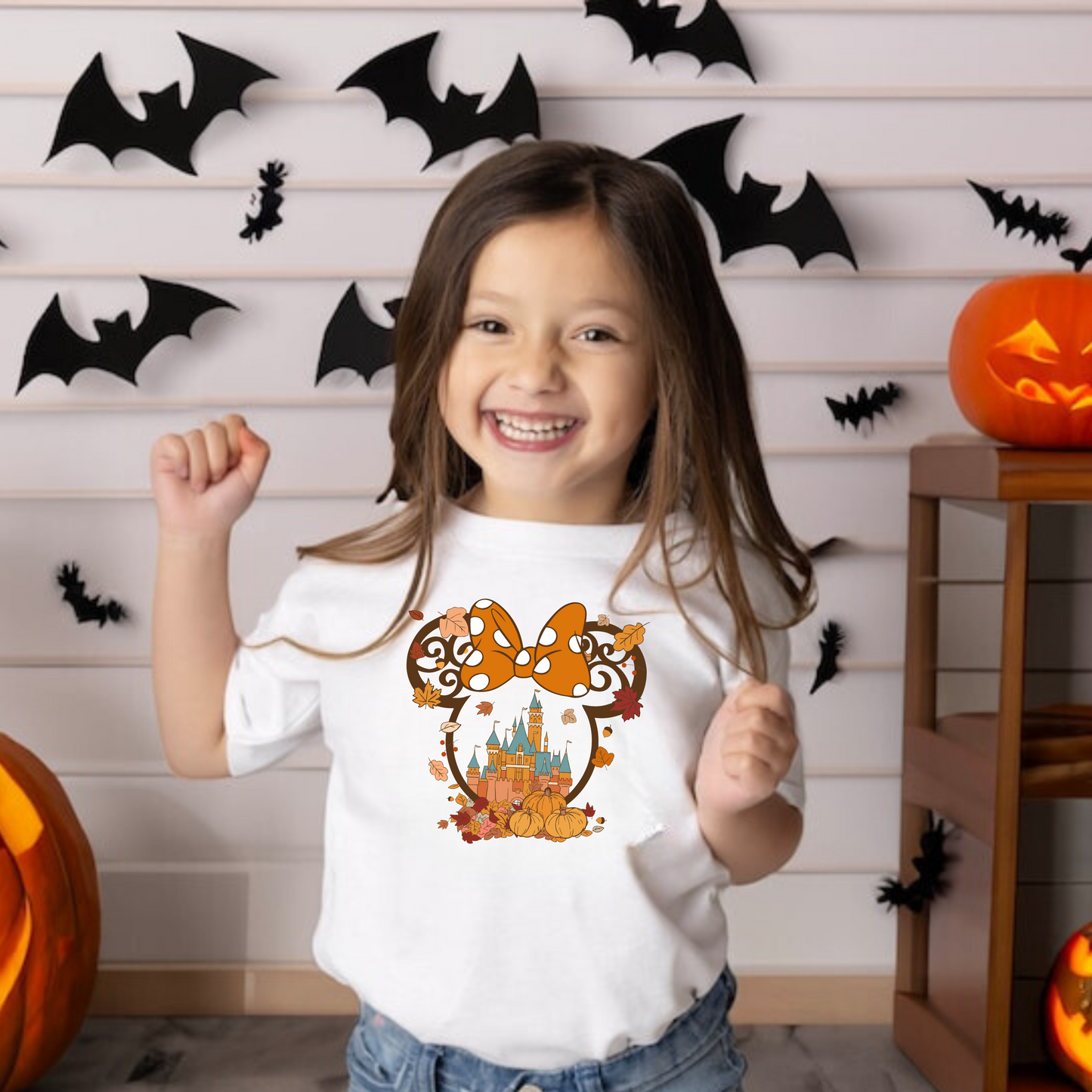 Fall Castle Shirt for Kids
