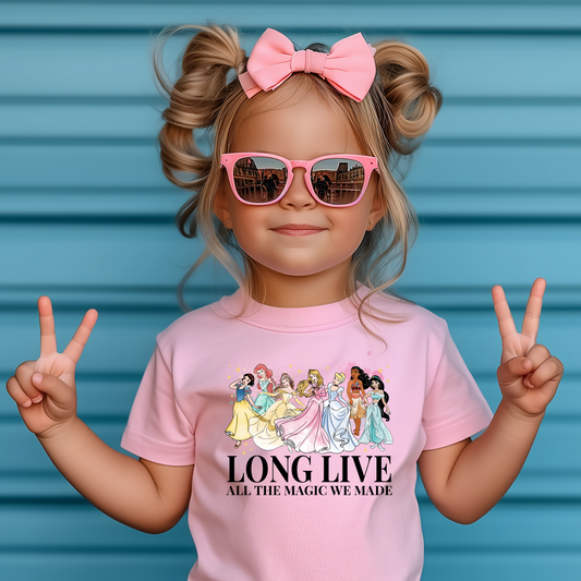 Long Live Princess Shirt for Girls