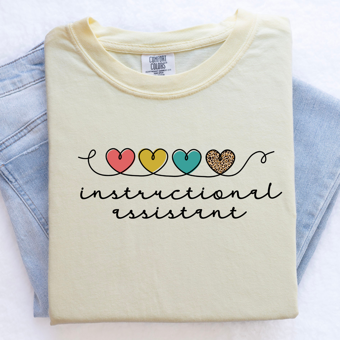 Leopard Print Instructional Assistant Shirt