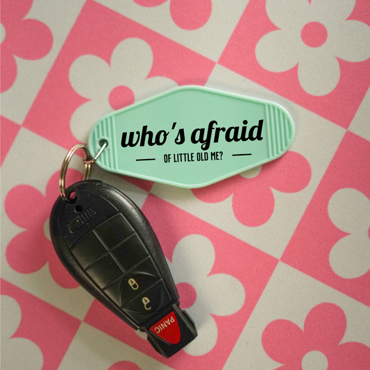 LIttle Old Me Motel Keychain