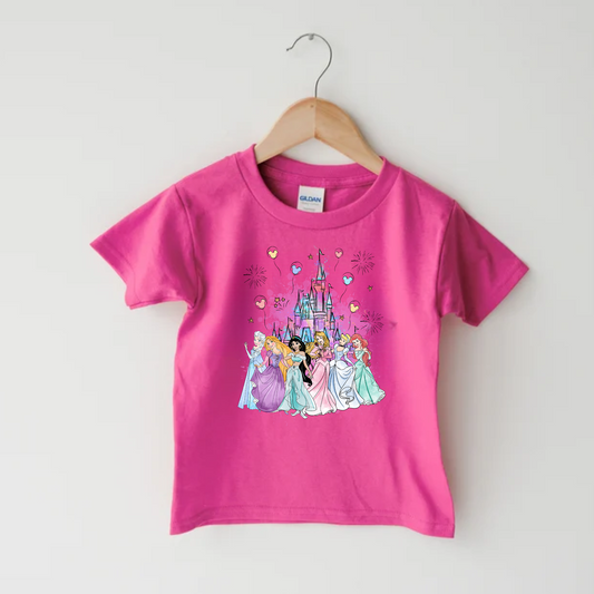 Princess Castle Shirt for Kids